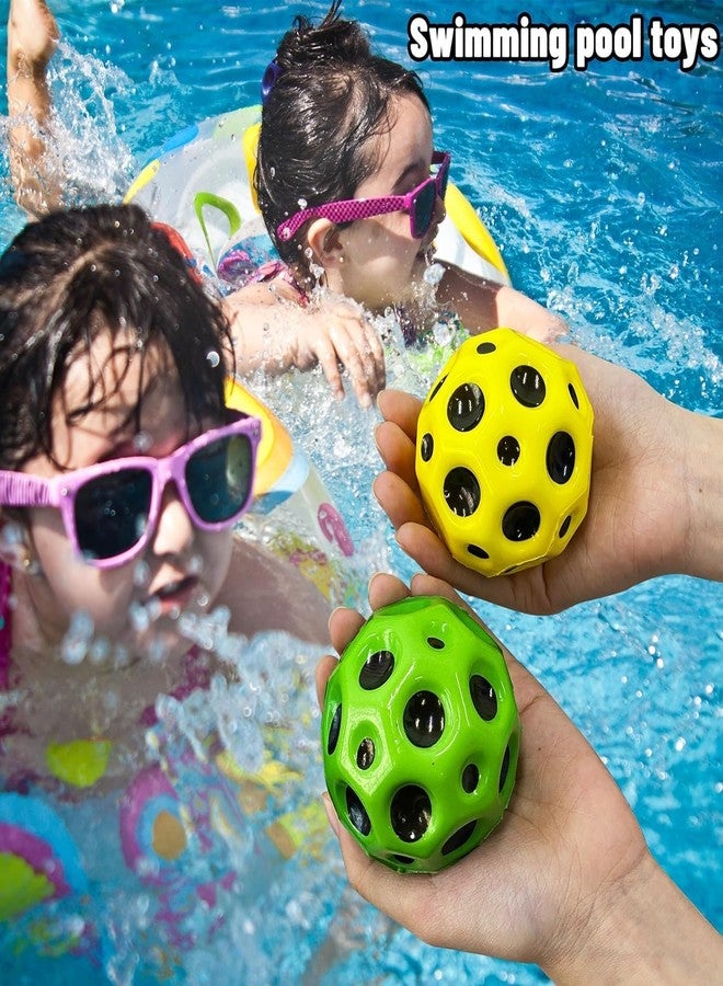 Buko Super Infinity Crazy Bounce Moon Ball: Ultimate Grip and Catch, Enhances Hand-Eye Coordination (Pack of 1 (Blue) - Image 4